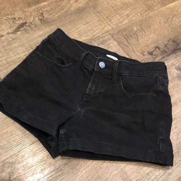 Old Navy‎ Black Jean Shorts - Picture 1 of 7
